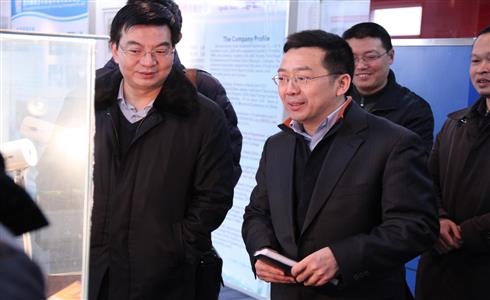 省委組織部人才處李國貴處長一行蒞臨公司調(diào)研指導